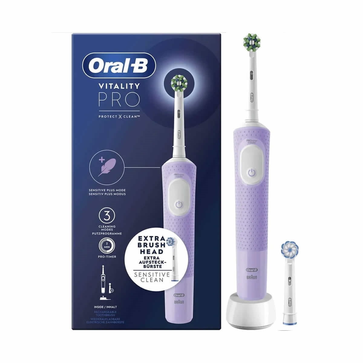 Braun Oral-B Vitality Pro amb 2 recanvis