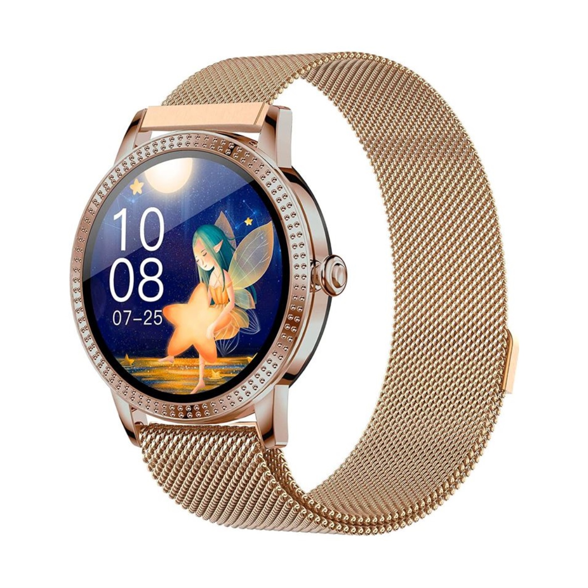 DCU Smartwatch Jewel Or Rosat