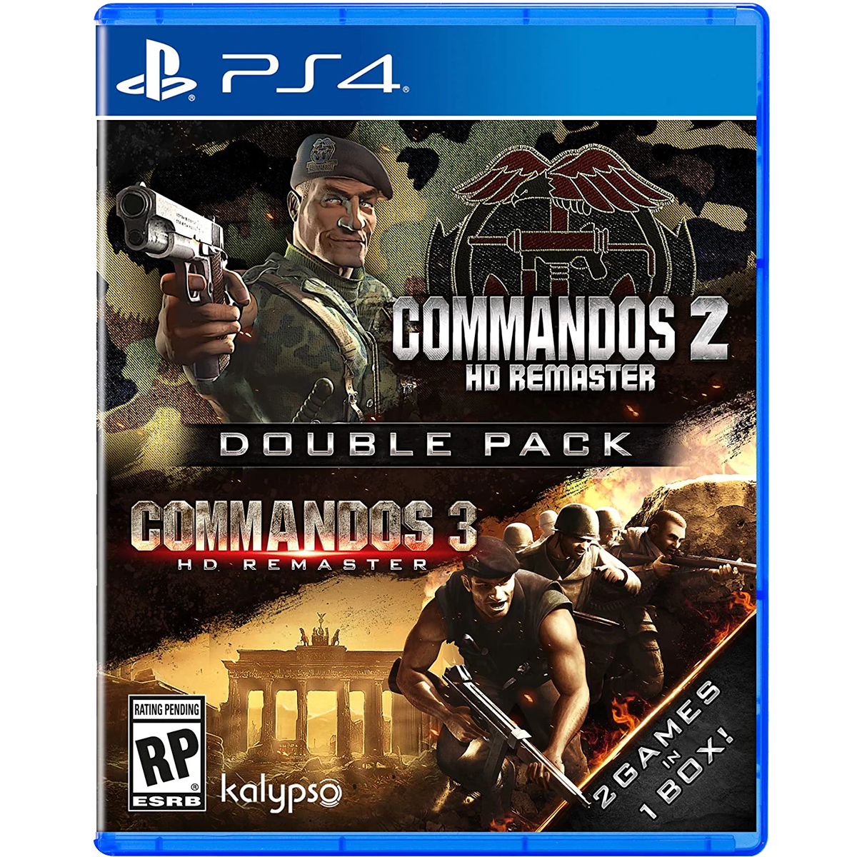 PS4 Commandos 2&3 HD Remaster Double Pack